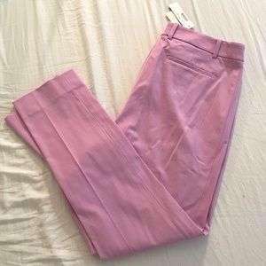 NWT J.Crew Lilac "Maddie" Pants